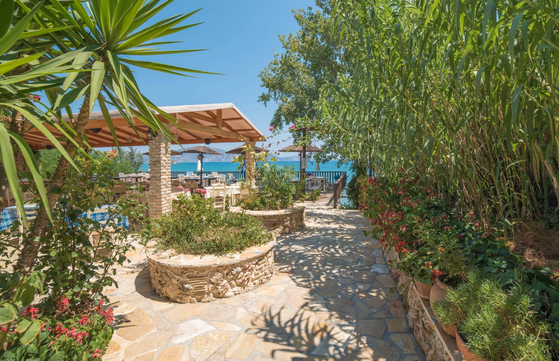 Porto Koukla Beach Hotel Garden